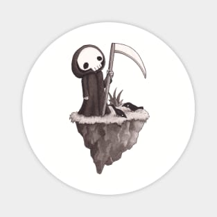 Reaper on floating island Magnet